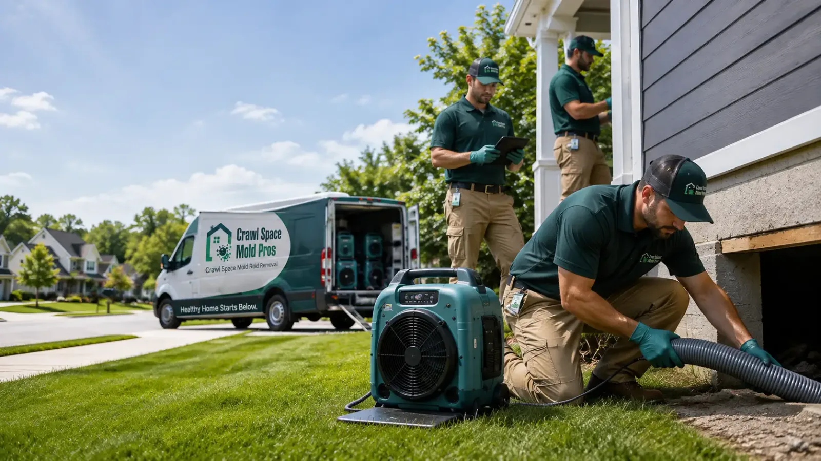 Crawl Space Mold Removal in Lincoln, NH